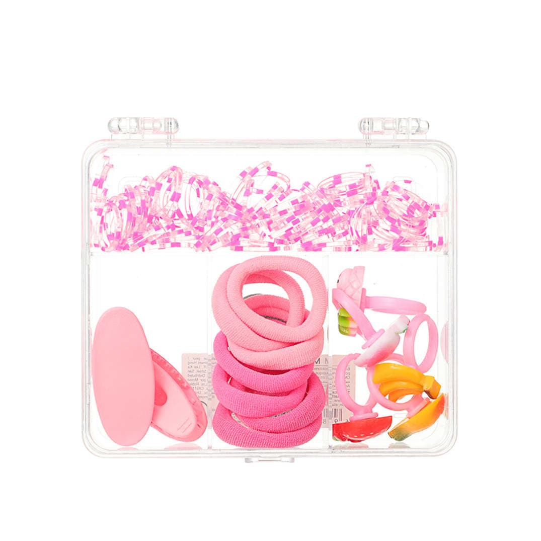 Kit d'accessoires colorés pour cheveux (125 pièces), image 1