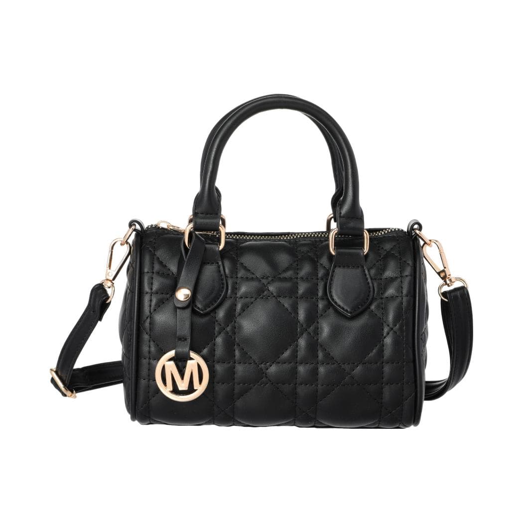 Sac bandoulière cylindre - Noir, image 1