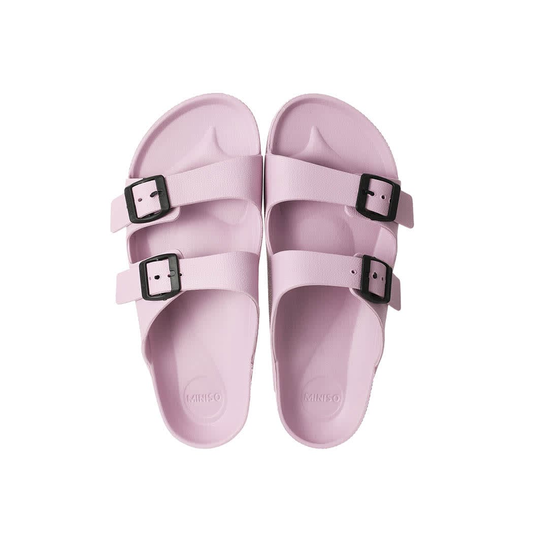 Sandales femme à deux brides tendance 2.0 - Violet, image 1