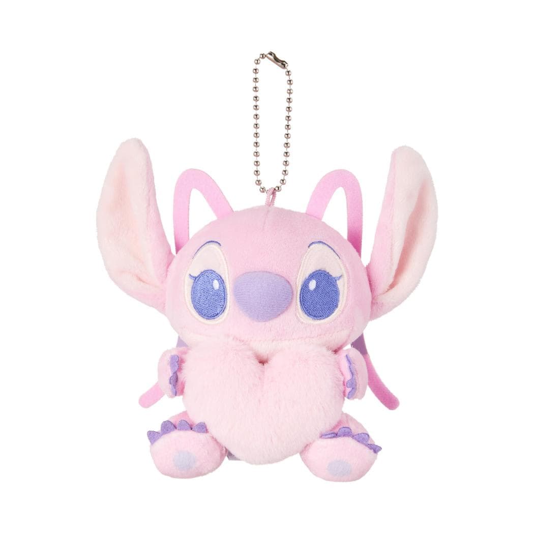Pendentif peluche Angel avec cœur – Collection Disney Stitch, image 1