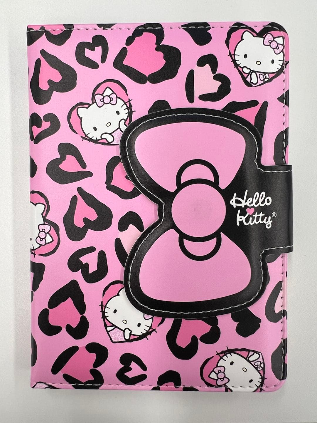 Carnet B6 à couverture rigide avec fermeture magnétique _ Rose (80 feuilles), image 1