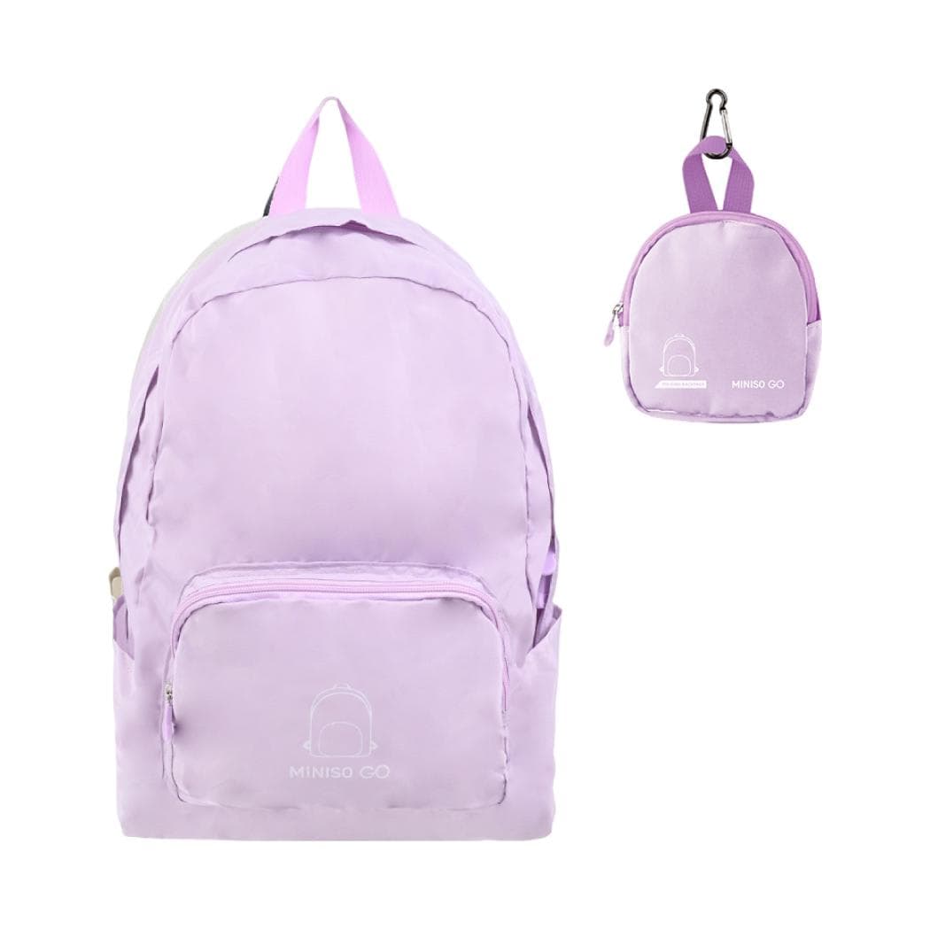 Sac à dos pliable Miniso Go - Violet, image 1