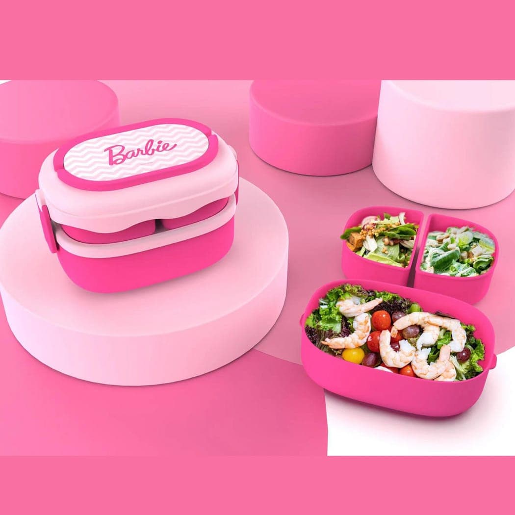 Boîte repas double compartiment – Collection Barbie 1600 ml, image 1