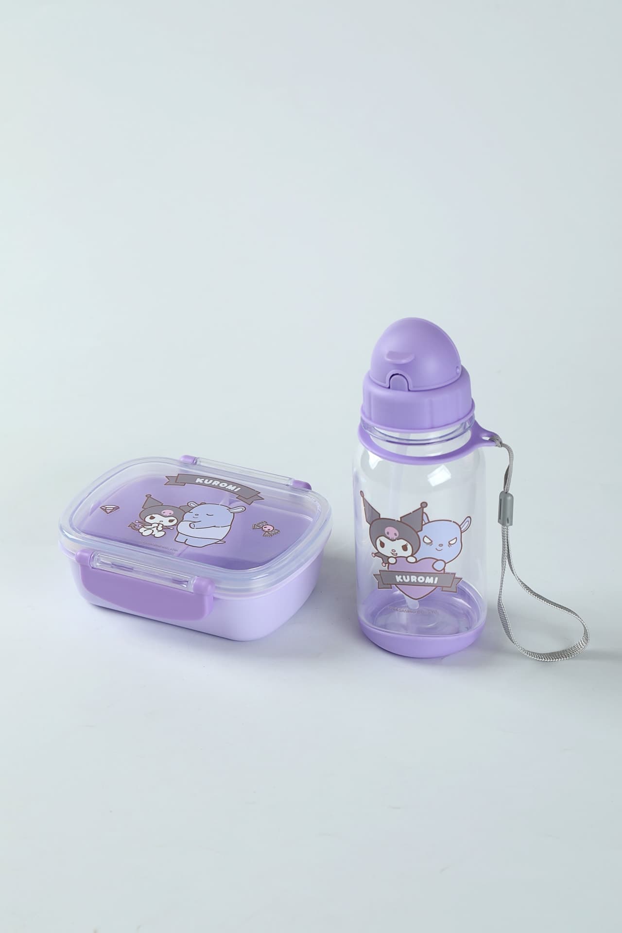 Boîte repas + bouteille Kuromi, image 1