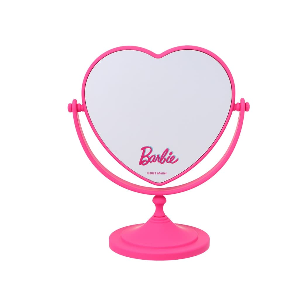 Miroir double face cœur brillant – Collection Barbie, image 1