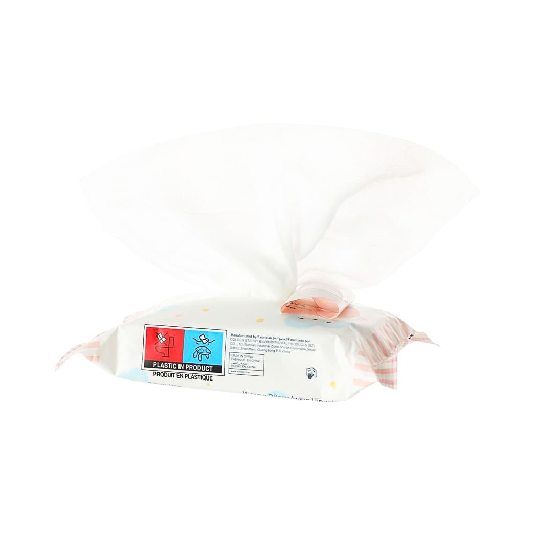 Lingettes bébé épaisses et douces Baby Holiday (20 lingettes × 5 paquets), aperçu 2