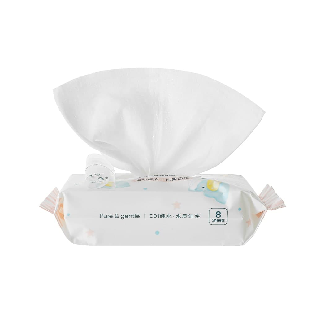 Lingettes bébé épaisses et douces Baby Holiday (8 lingettes × 8 paquets), aperçu 3