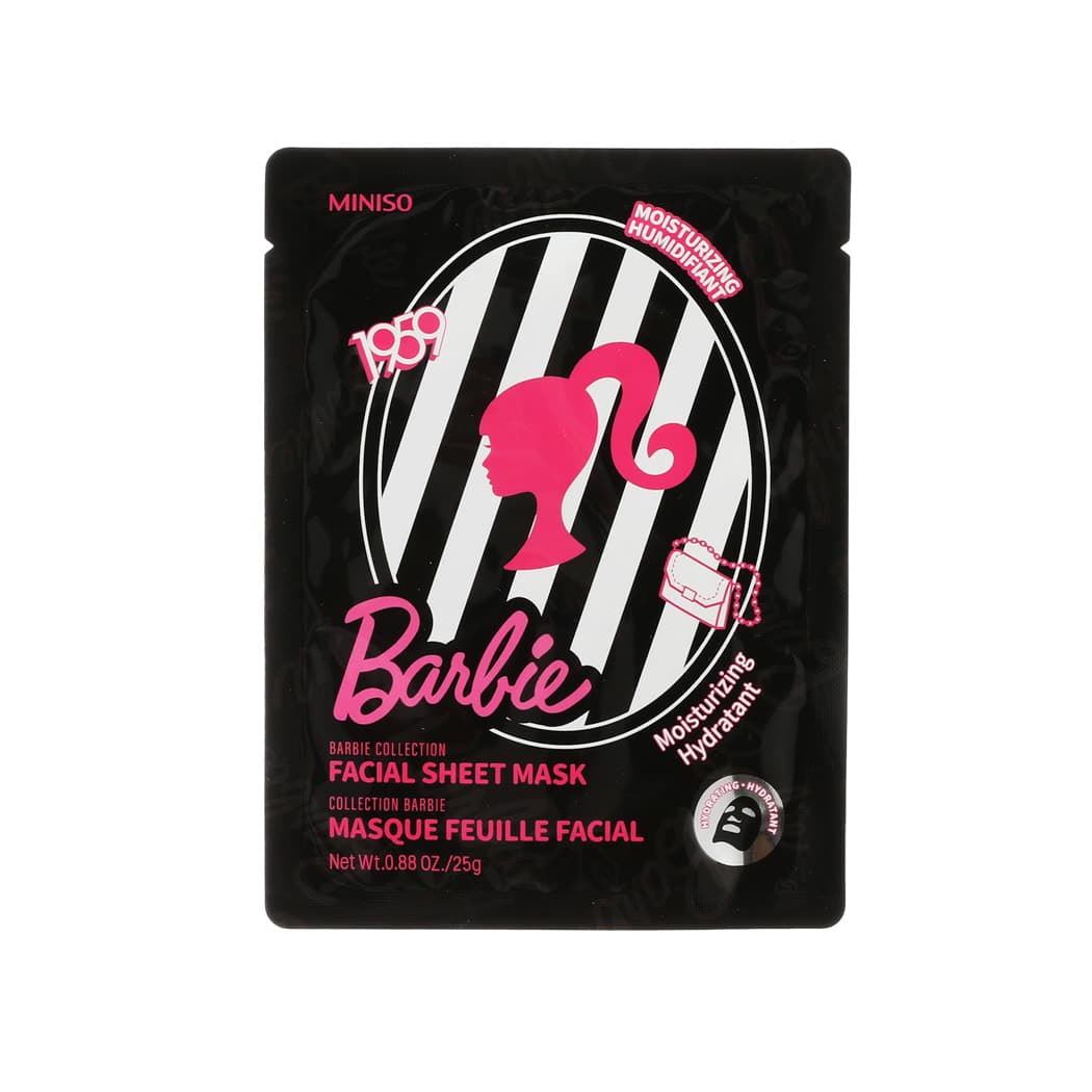 Masque visage en tissu – Collection Barbie - Hydratant, image 1