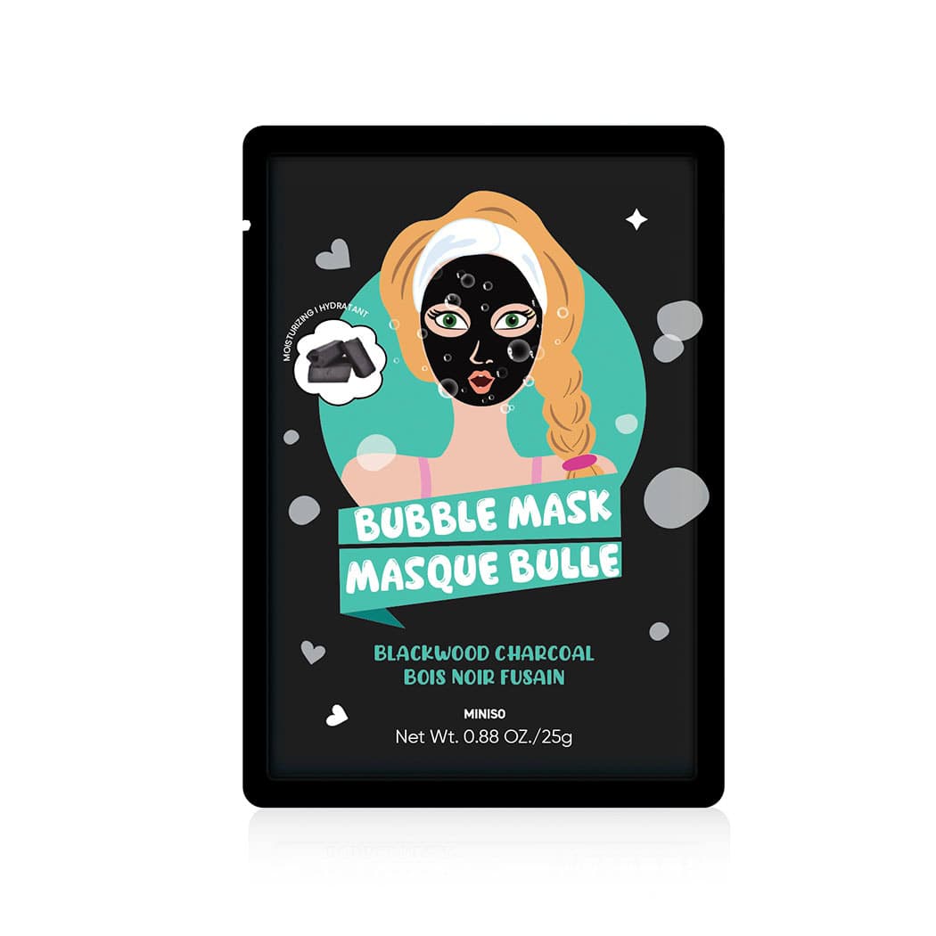 Masque bulles au charbon de bois, image 1