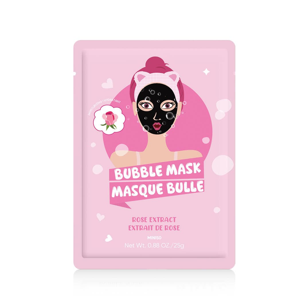 Masque bulles à la rose, image 1