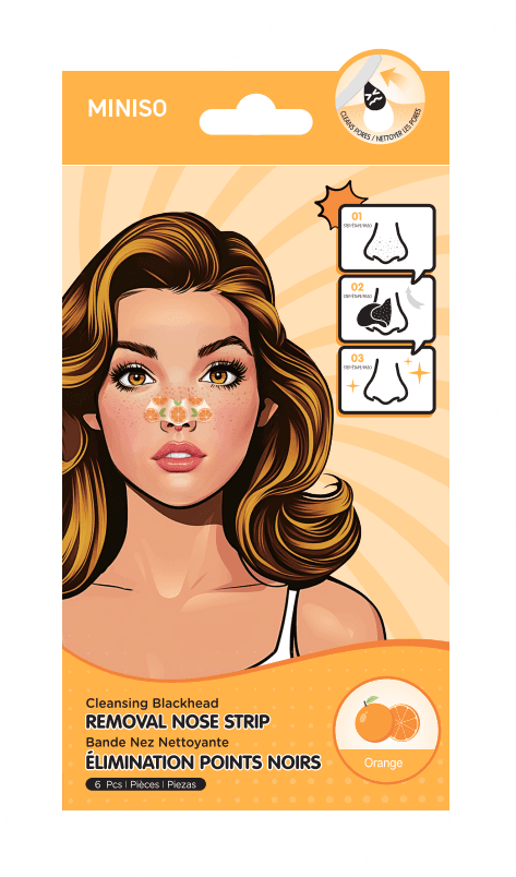 Patch nez anti-points noirs - Orange, image 1