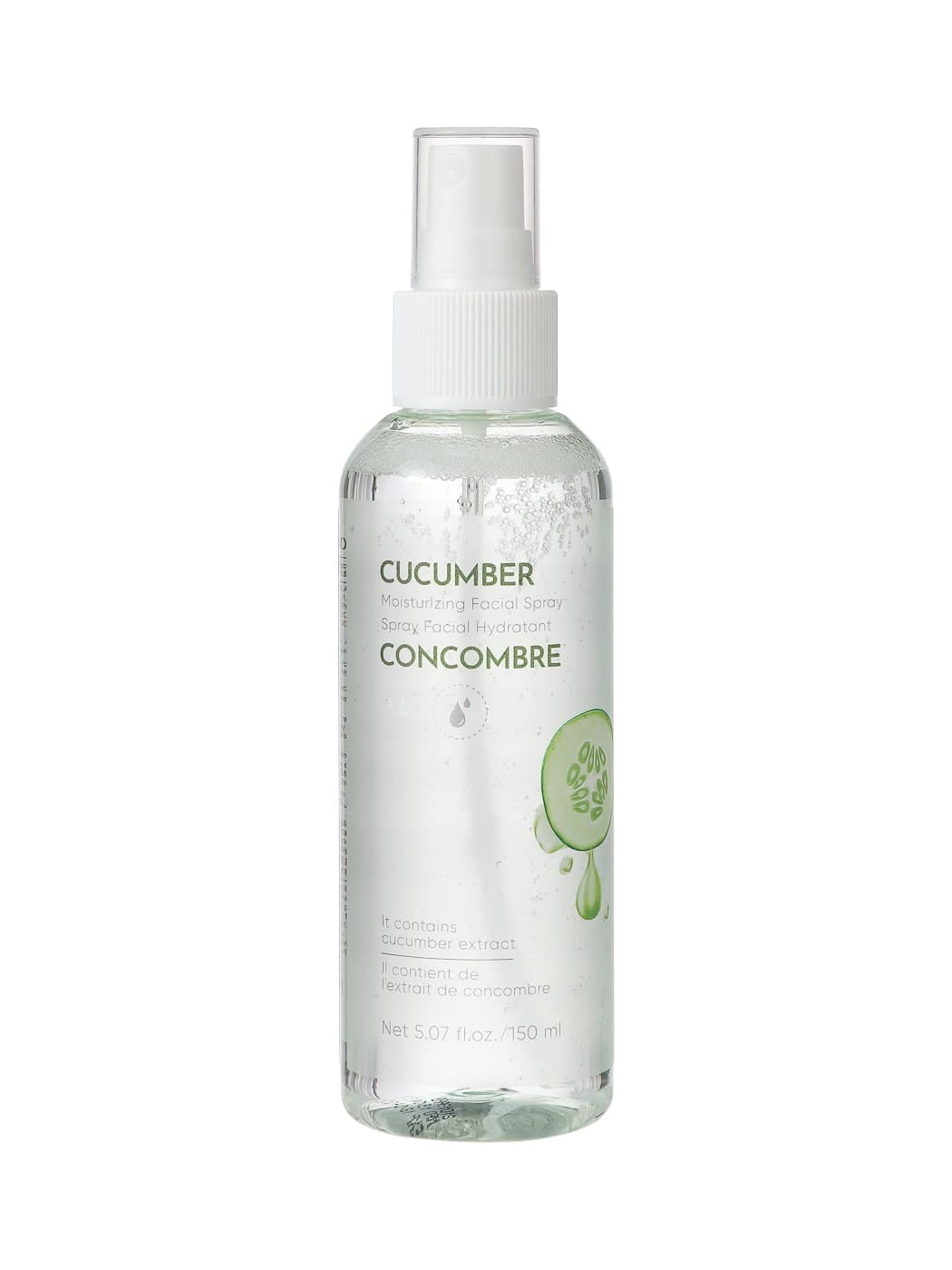 Brume visage hydratante au concombre, image 1