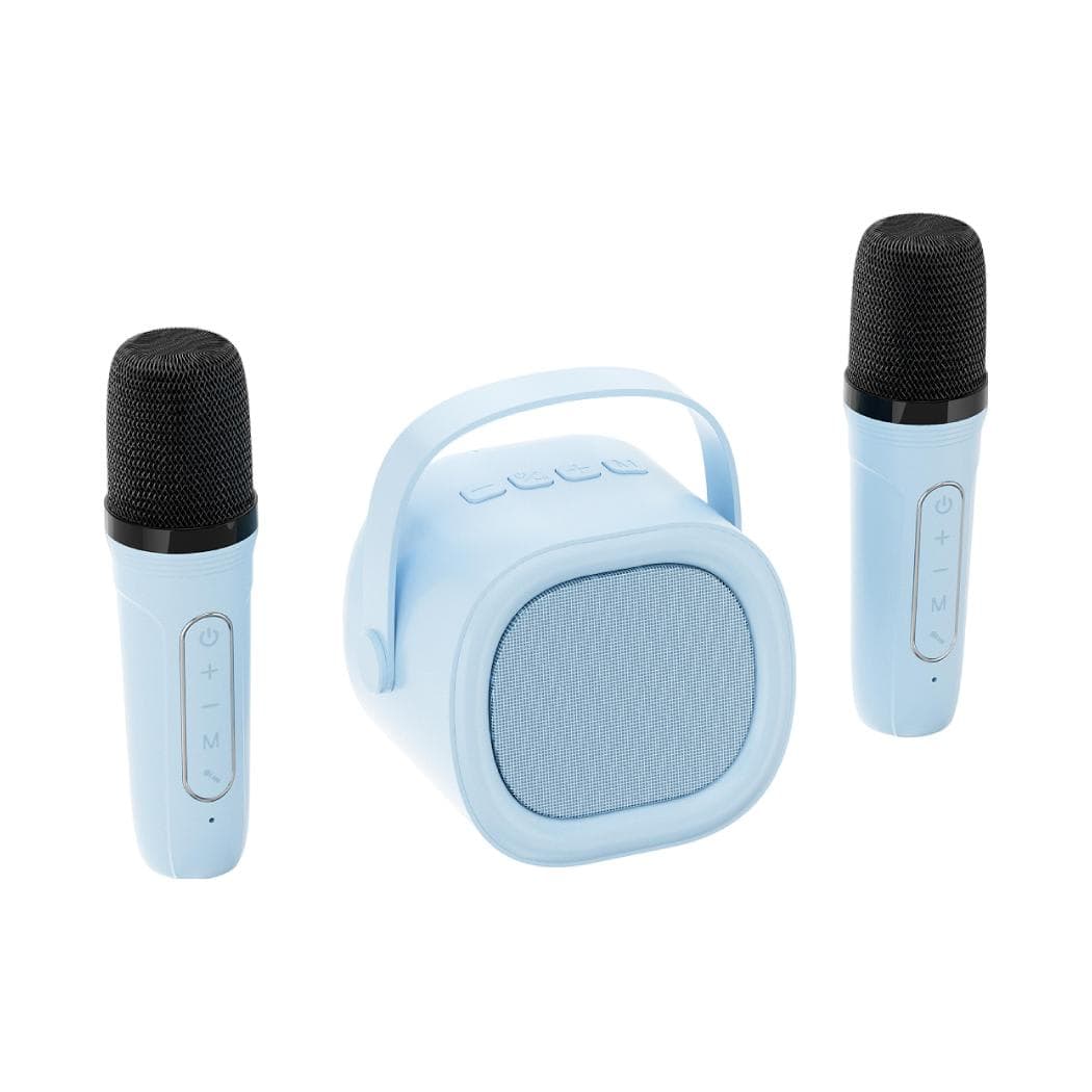Haut-parleur sans fil avec 2 micros A16 - Bleu, image 1