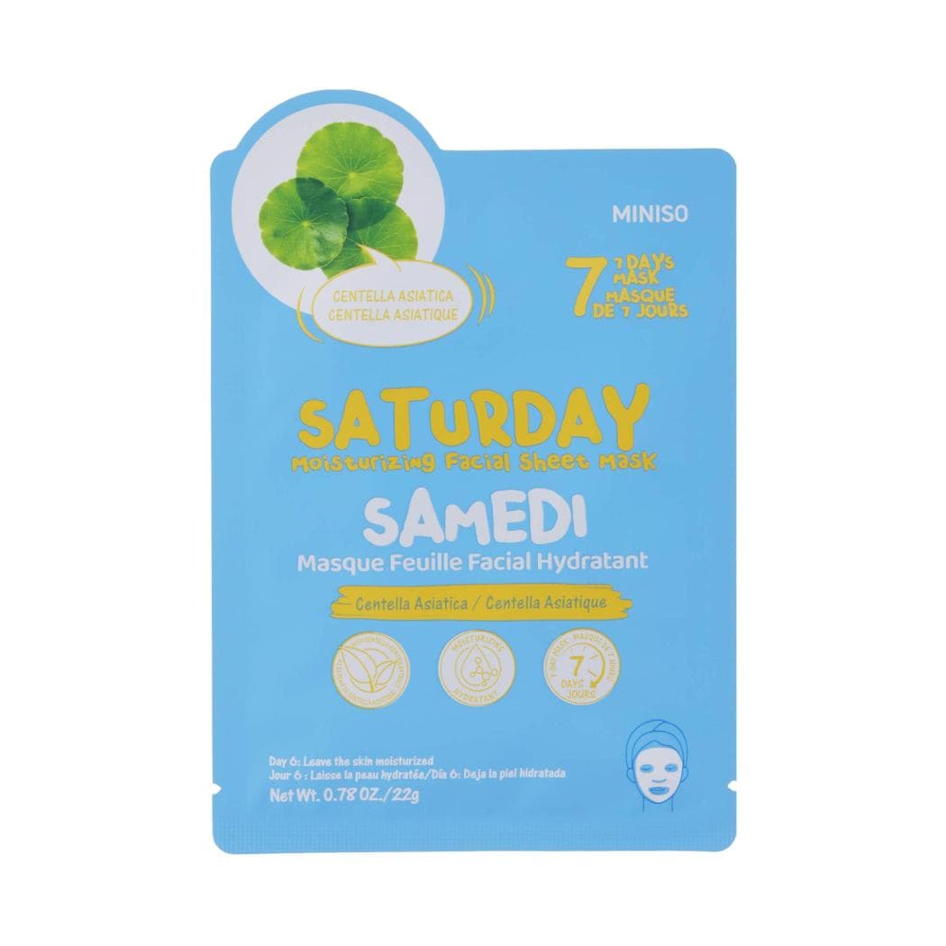 Masque visage hydratant Saturday - Centella Asiatica, image 1