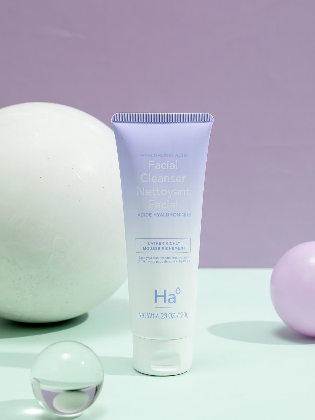 Nettoyant visage à l’acide hyaluronique, image 1